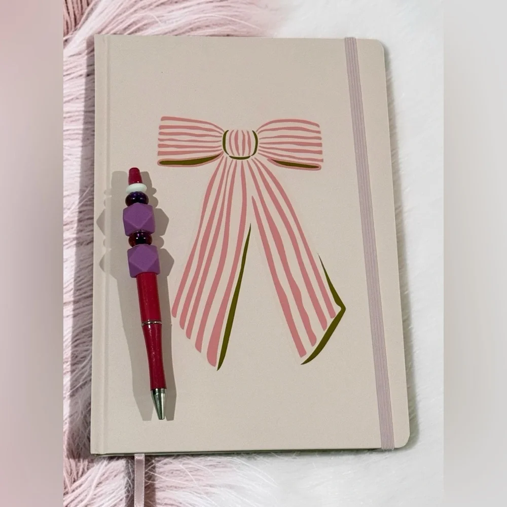 Hardcover Journal with Decorative Pen NWT